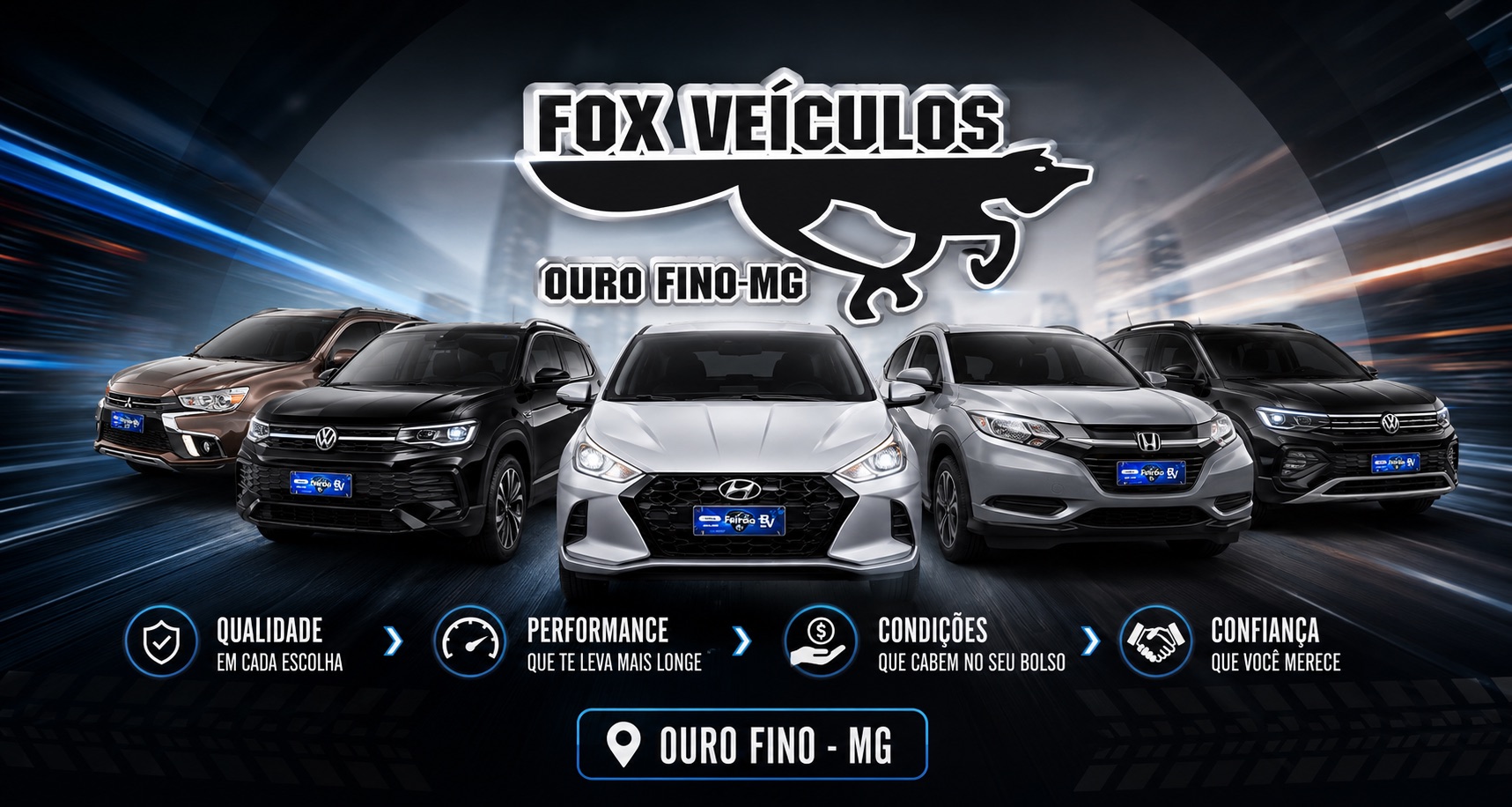Fox Veículos - carros seminovos com qualidade, performance, condições especiais e confiança em Ouro Fino - MG